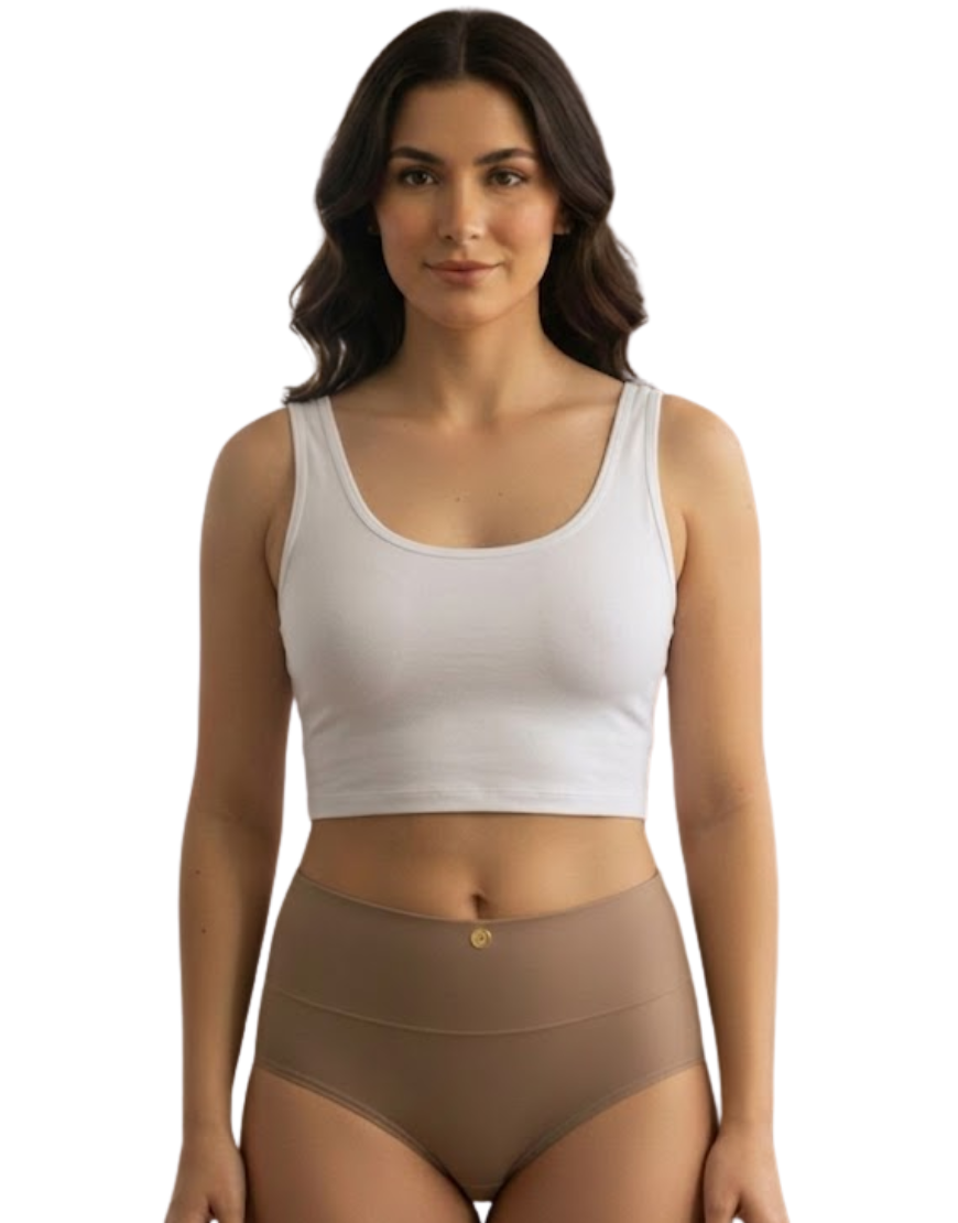 High Waist Shaping Panty Brown