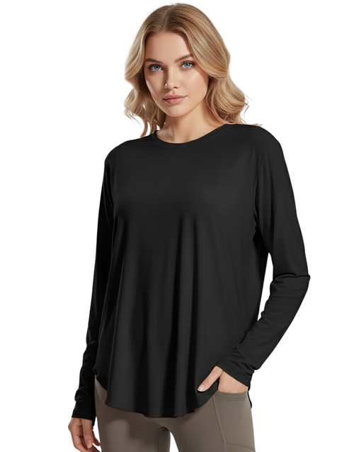 Easy Movement Relaxed Fit T Shirt Black