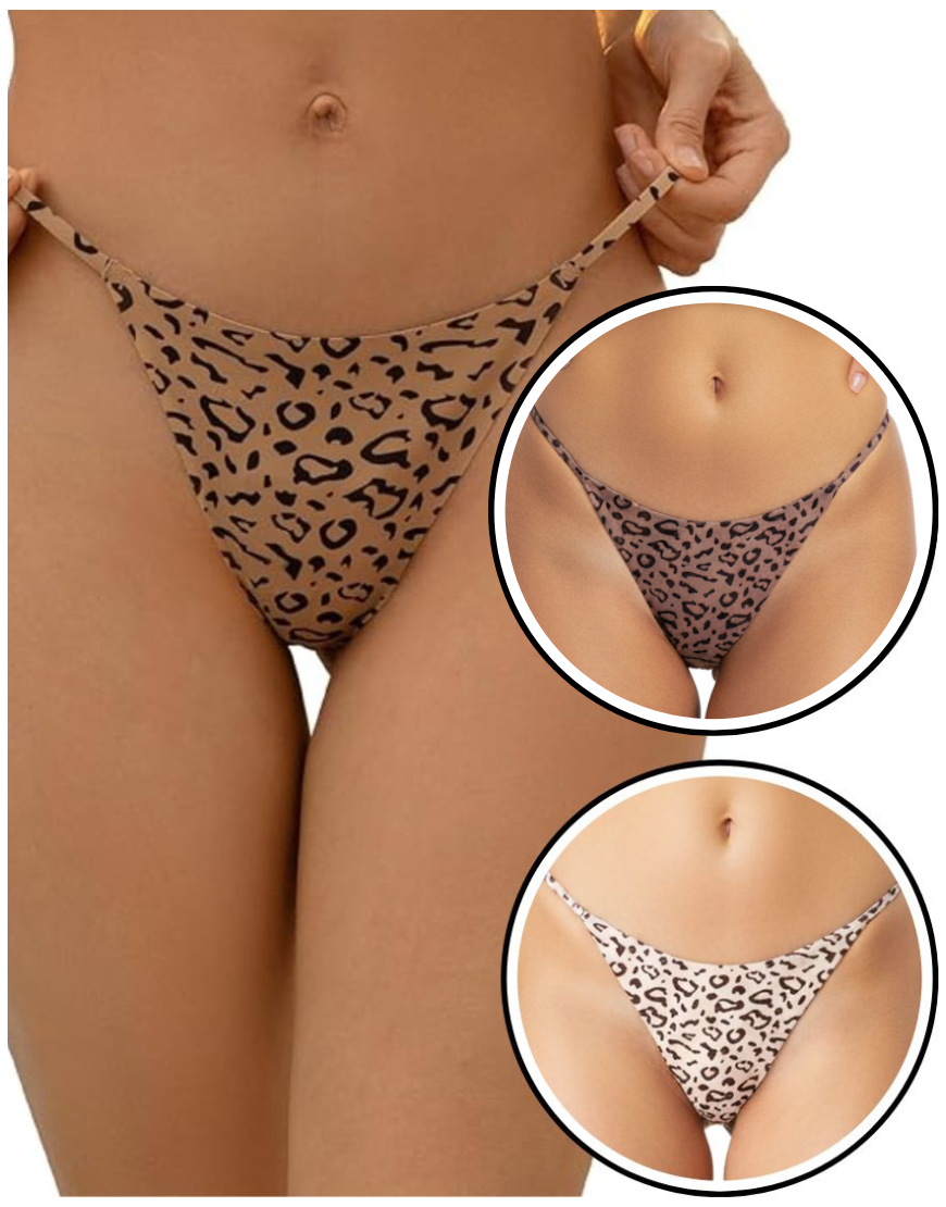 Set of 3 Seamless Comfort G String Panties